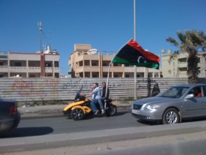 Celebrations in Tripoli for the first anniversary of the 17 February revolution