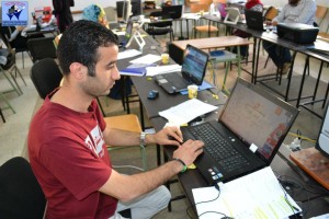 Benghazi Voluteers registering voters