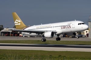 A Libyan Airlines Airbus A320