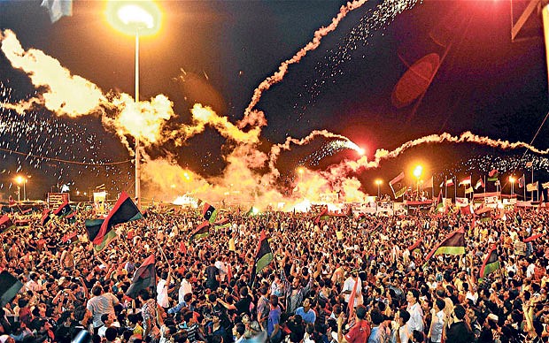 Celebrations in Tripoli
