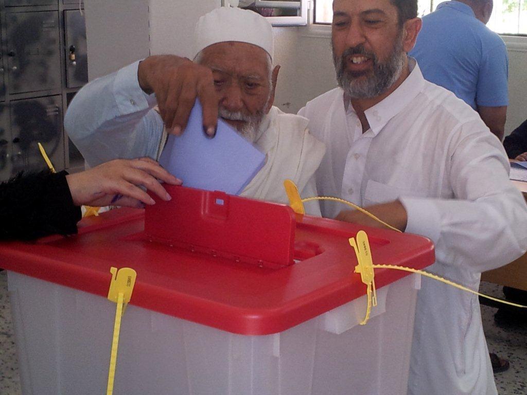 95-year old voter