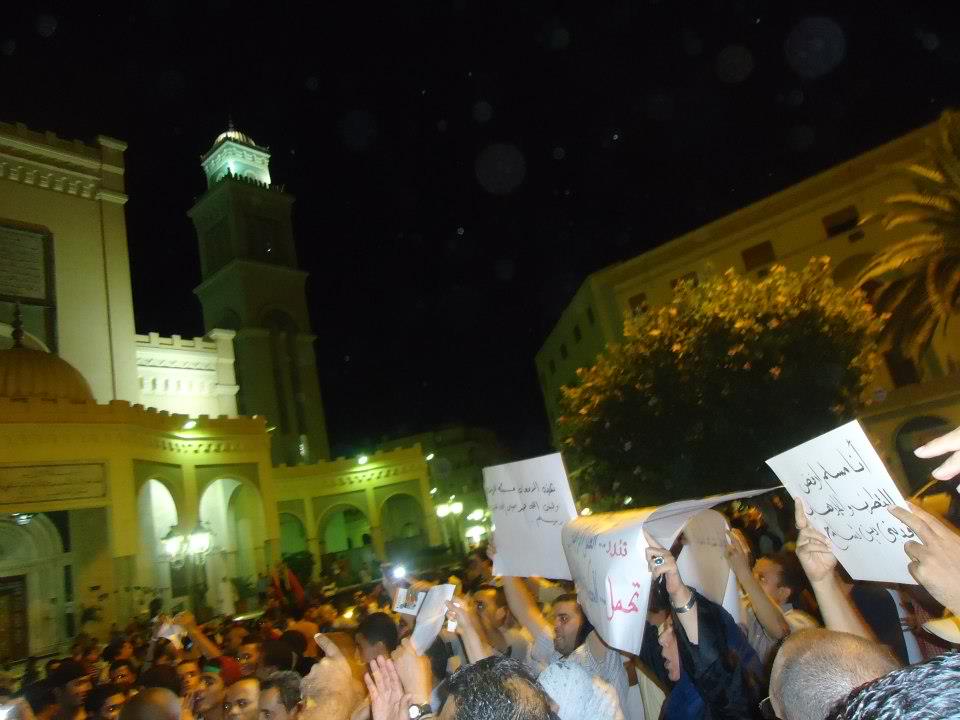 Tripoli-Stevens-demonstration
