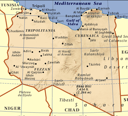 LibyaMap