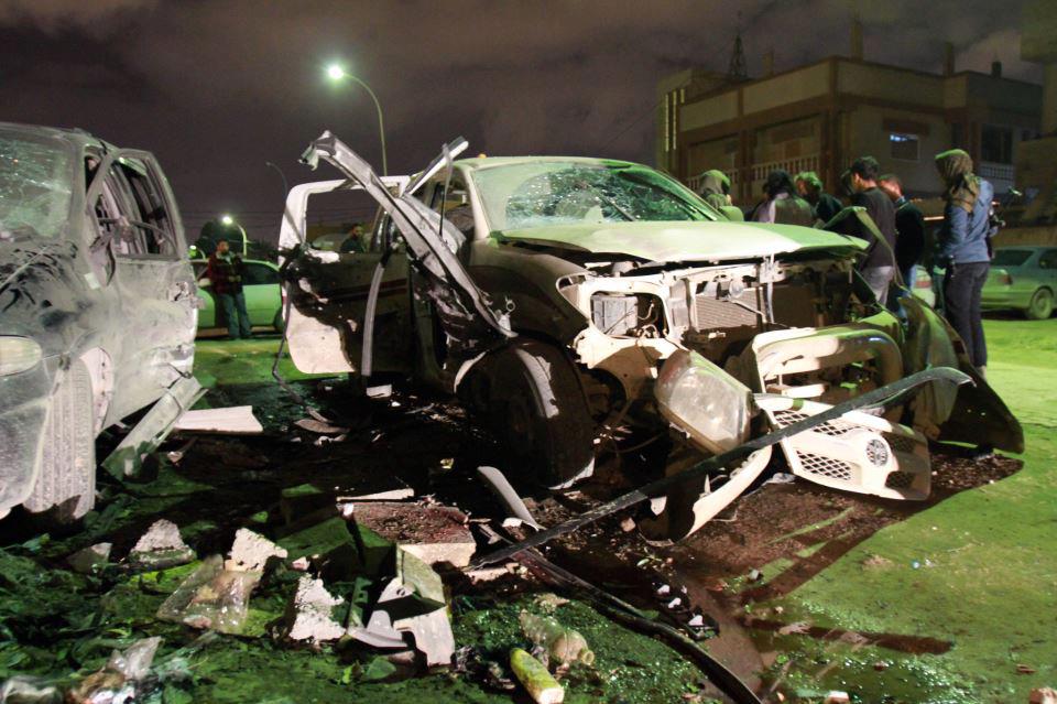Car bombing Benghazi