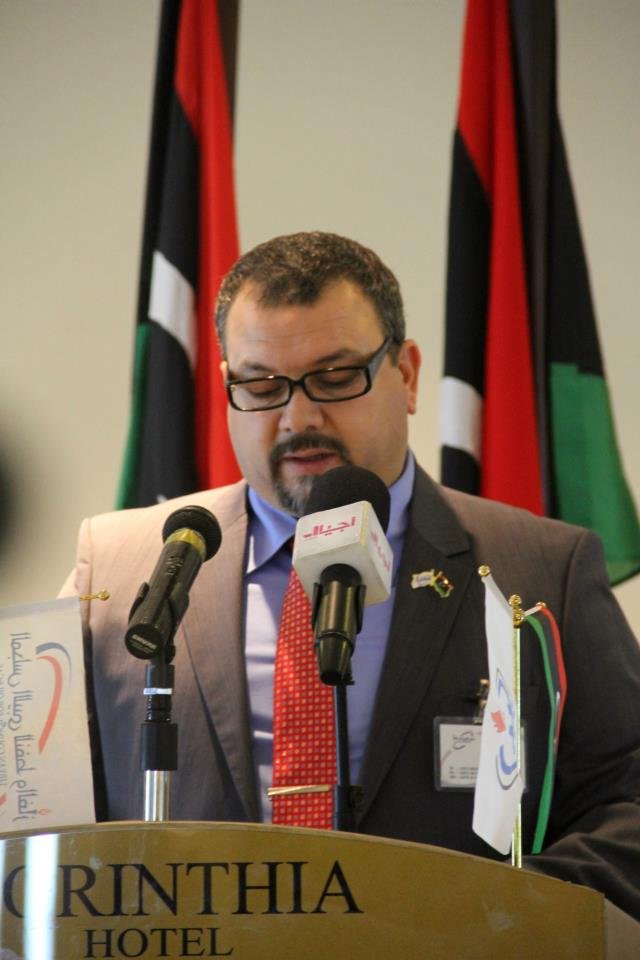 Libya Council Oil meeting_ Chairman Eng Khaled Benotman