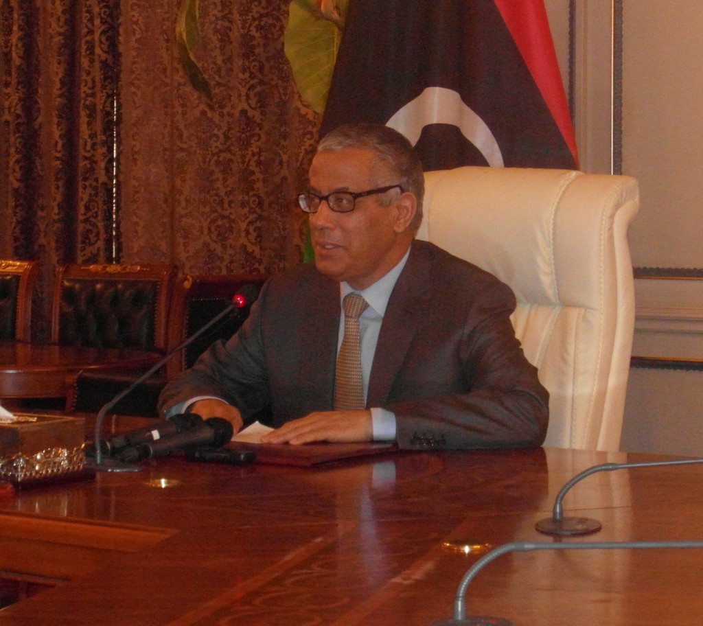 SAM_2924 Prime Minister Ali Zeidan 270813