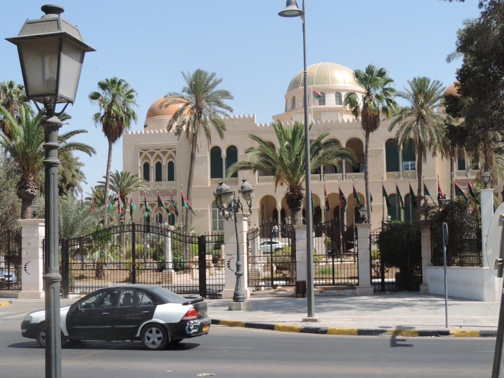 Congress was called to meet in the King's Palace in Tripoli (Photo: Aimen Eljali)