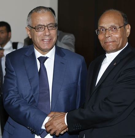 Zeidan greets Tunisia's in New Yok