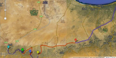 Map showing the areas with a concentration of Berner heritage