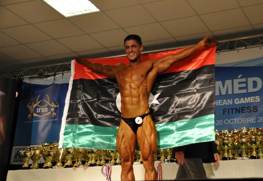 Libya wins in Corsica bodybuilding championships (Photo: Eric Rallo / Bodybuilding Rules Magazine)