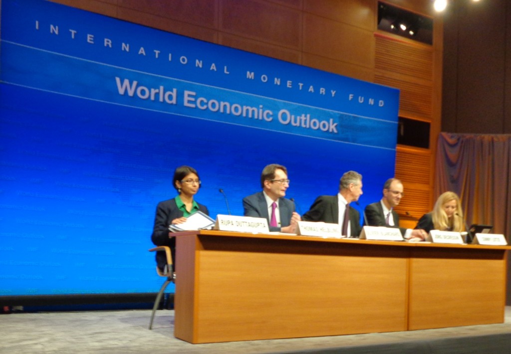 The IMF's World Economic Outlook (Photo: Sami Zaptia)