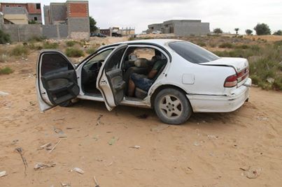 The car in which which the three bodies were found