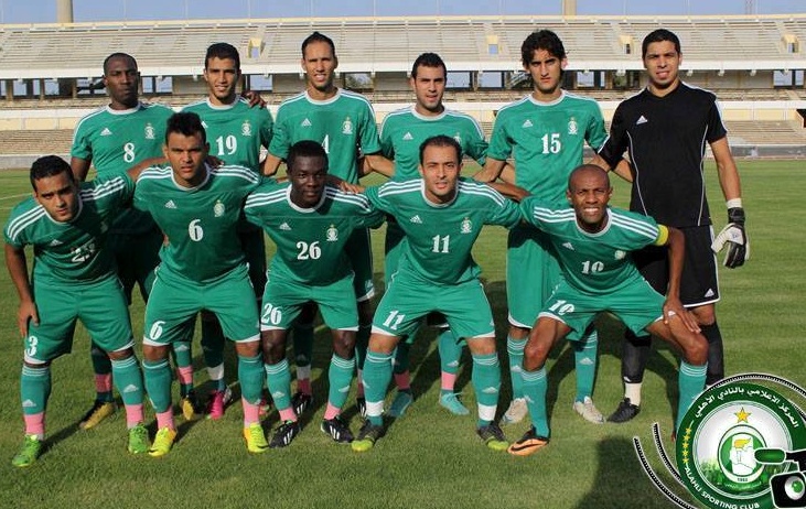 The Al-Ahli team in happier days