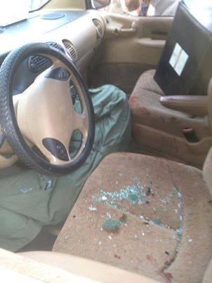 Colonel Abdullah Ahmed Zayad Al-Barrasi was shot in his car as he drove to work this morning