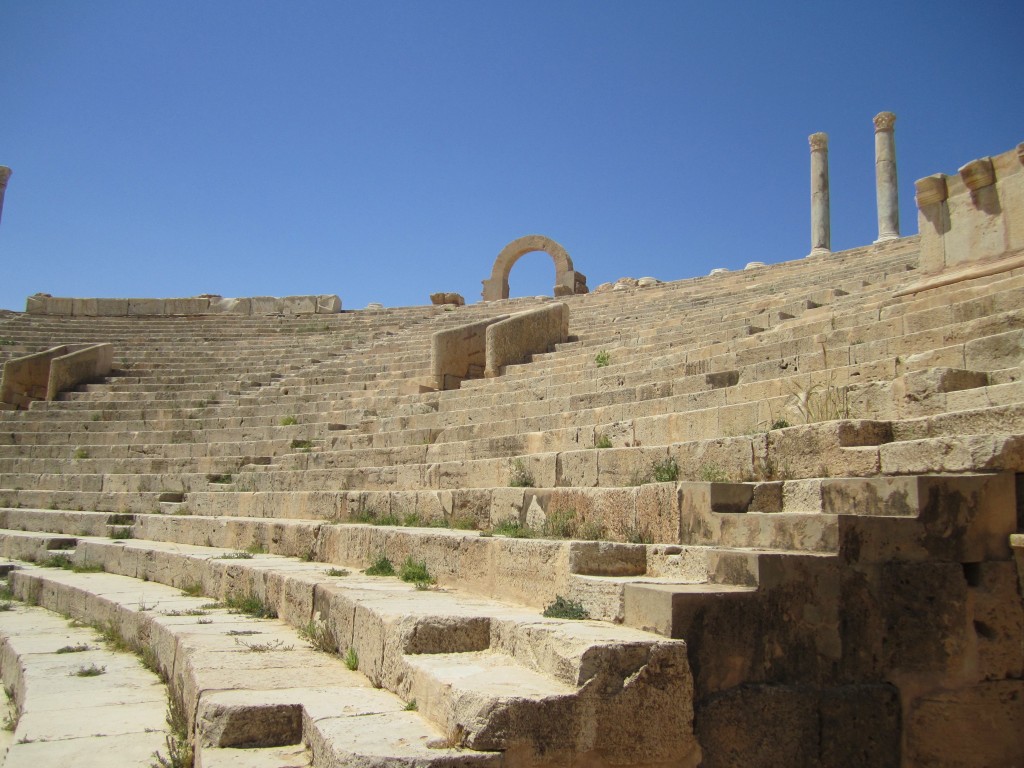 Libya has great potential as a tourist destination with five UNESCO World Heritage sites such as Leptis Magna (pictured) )Photo: Tom Westcott, Libya Herald)