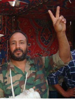 Yousef Al Atrash, head of Ajilat military intelligence (Photo: Al Ajilat Facebook page).