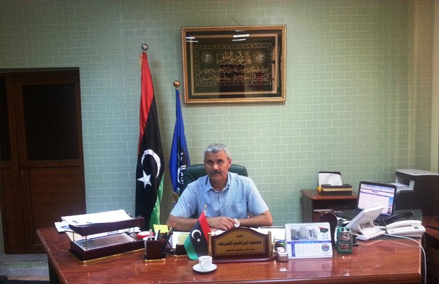 Tripoli's ex-top cop Col Sharif, who once had to buy bullets for his men