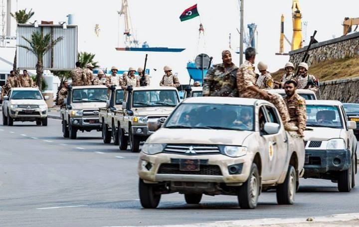 The Libyan army deploys in bases across the capital after the withdrawal of Misratan units (Photo: Aimen Eljali)