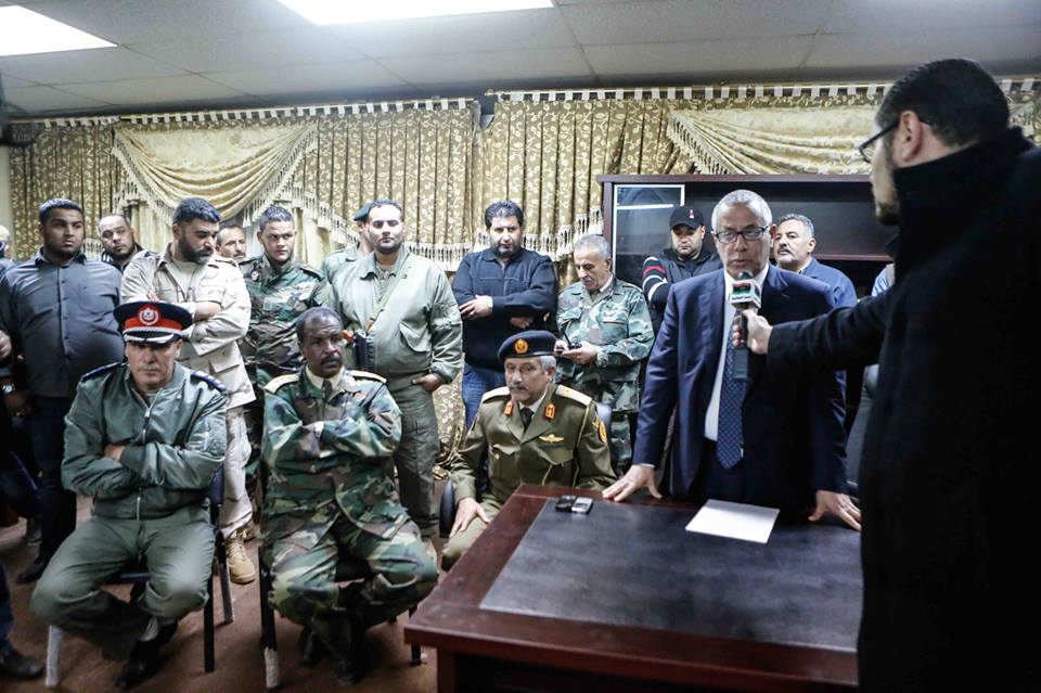 Zeidan in Benghazi this evening