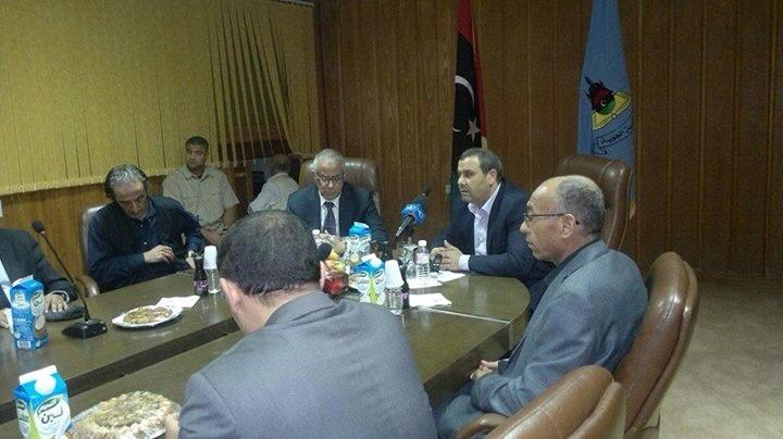 Ali Zeidan meets Misratan leaders this evening