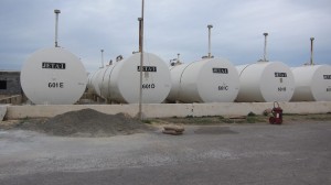 New aviation fuel tanks installed at Maetiga airport by Brega (Photo: Brega).