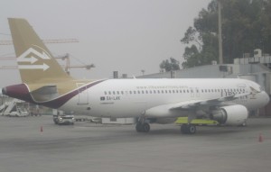 he voluntary flight restrictions on Libyan airlines flying in EU airspace are set to continue into 2014 (Photo: Tom Westcott, Libya Herald)
