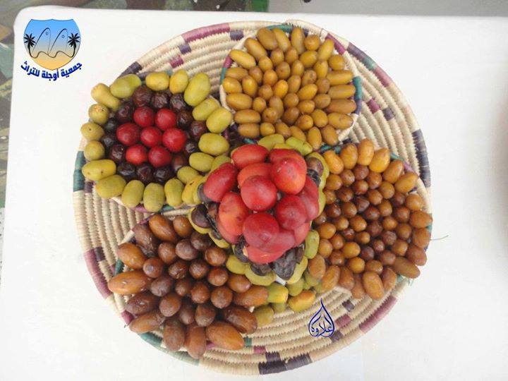 Date arrangements at the Awjila Cultural Festival