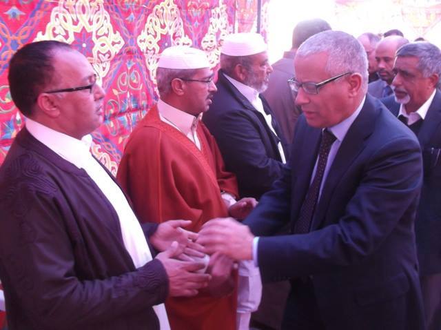 Ali Zeidan meets with family of Hassan Al-Darole