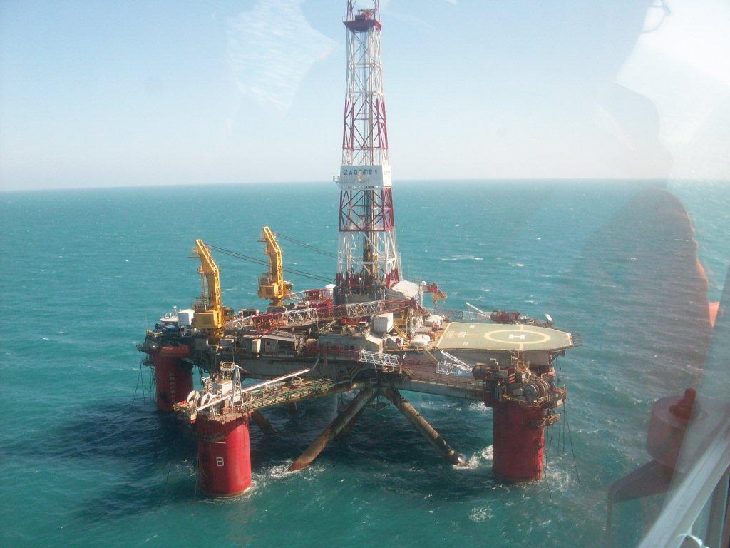 Oil drilling platform Zagreb 1