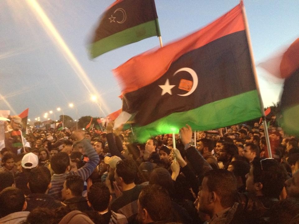 Demonstrations in Benghazi (Photo: Noora Ibrahim)