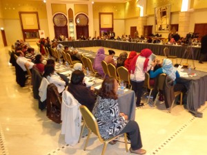 International Women's Day 2014 celebrated with a conference in Tripoli (Photo: Sami Zaptia).
