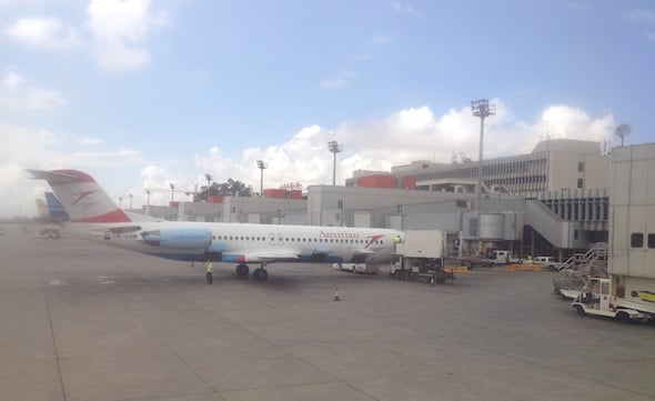 Austrian Airlines at Tripoli International Airport