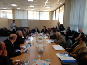 Libya Enterprise and the Libyan Business Council discuss the role of SMEs in Libya's economy (Photo: Sami Zaptia).