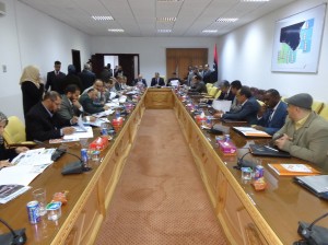 The Railways Board workshop on LRT for Tripoli and Benghazi (Photo: Sami Zaptia).