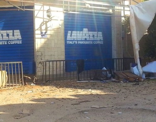 The Lavazza Coffee Shop in Benghazi today