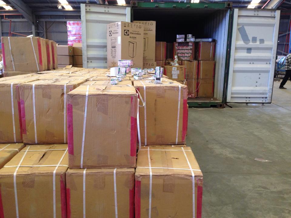The shipment of seized tramadol (photo: social media) 