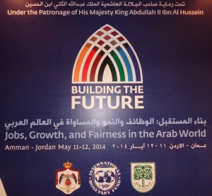 The Building the Future conference in Amman Jordan opens today with Libyan participation. (Photo: Sami Zaptia).