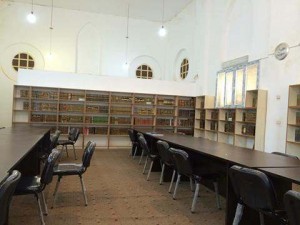 Site of the new Islamic Library in Gharian (Photo: Ashraf Abdul Wahab)