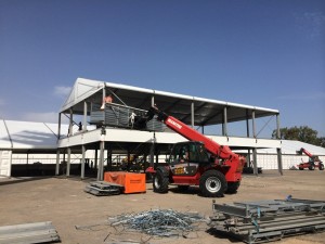 Construction at the Libya Build site (Photo:  ATEX - International Exhibition Organizers)