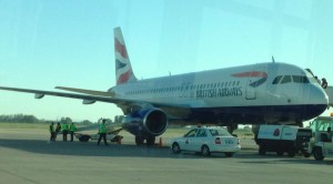 Passengers sat on the . . .[restrict]grounded plane  BA flight from 