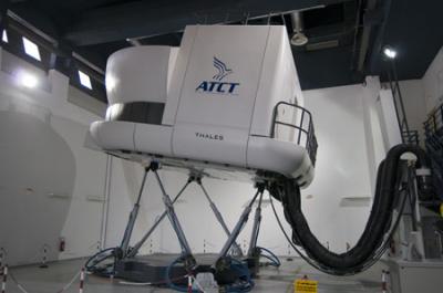 An flight simulator at the Aviation Training Centre of Tunisia (Photo: ATCT)