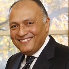 Egyptian foreign minister Sameh Shoukri whose aide has spoken out