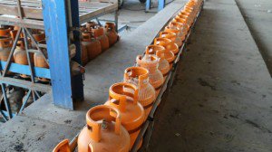 Benghazi gets  cooking gas at last (Photo: Brega Marketing).