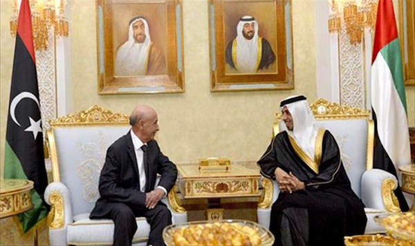 HoR President Ageela Saleh with (Photo: WAM)