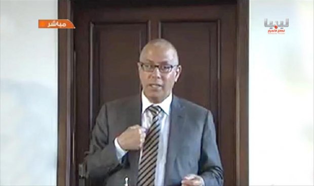 Ali Zeidan visiting Libya in June (Photo: Libya Herald)