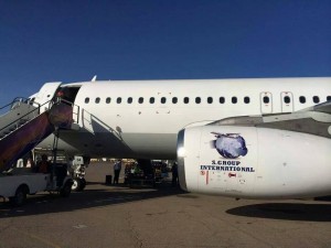 Buraq Air's newly-leased Kyrgyz Airbus