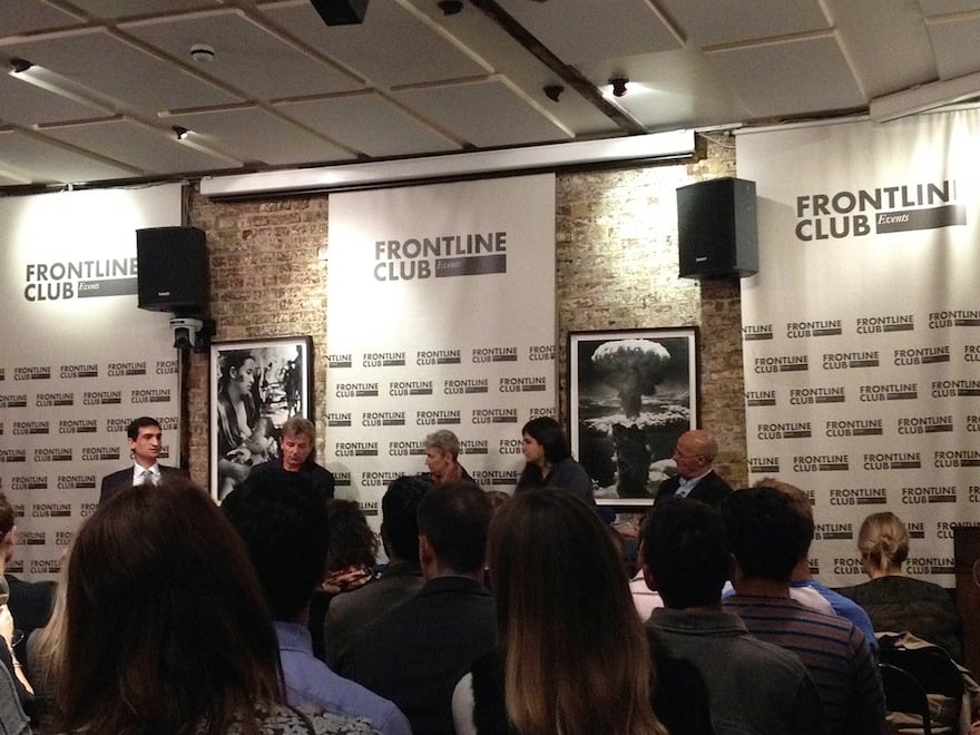 Frontline meeting on London on whether Libya is a failed state (Photo: Tom Westcott)