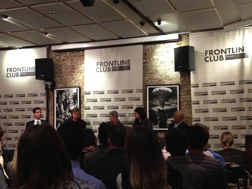 Frontline meeting on London on whether Libya is a failed state (Photo: Tom Westcott)