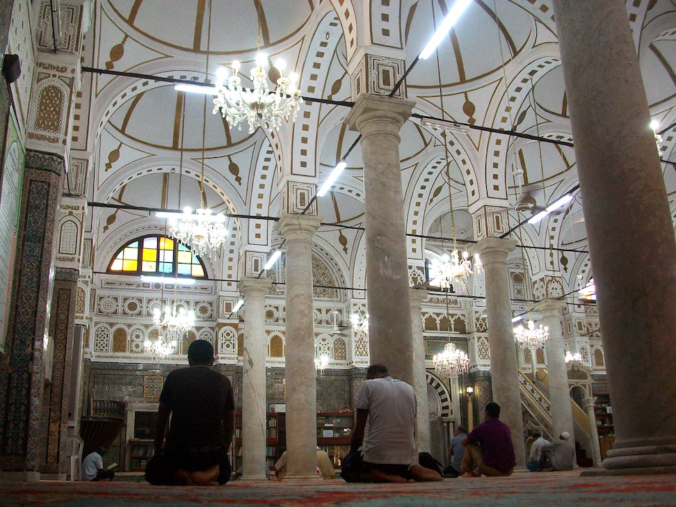 Interior of the Ahmed Pasha Karmanli Mosque (Photo: Social media)