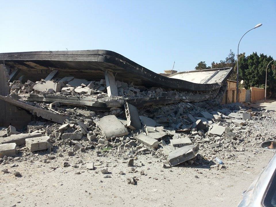 Destruction in Buatni (Photo: Social Media)